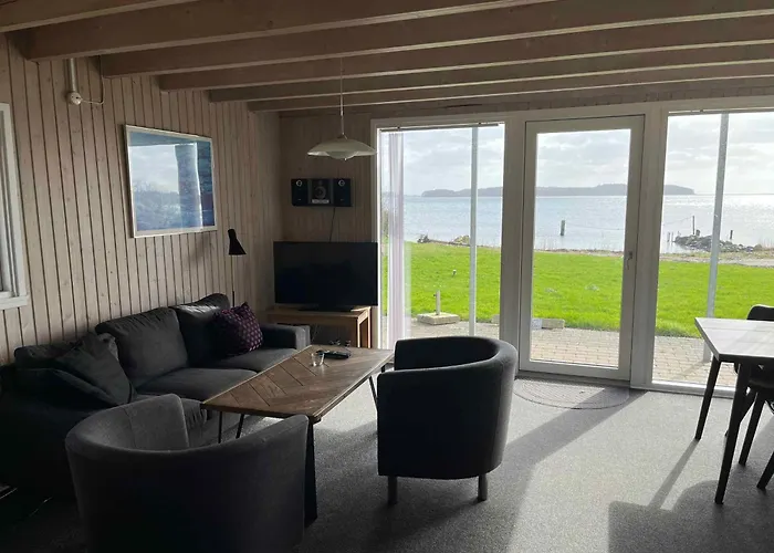 With Lovely View Of Lillebaelt Fredericia